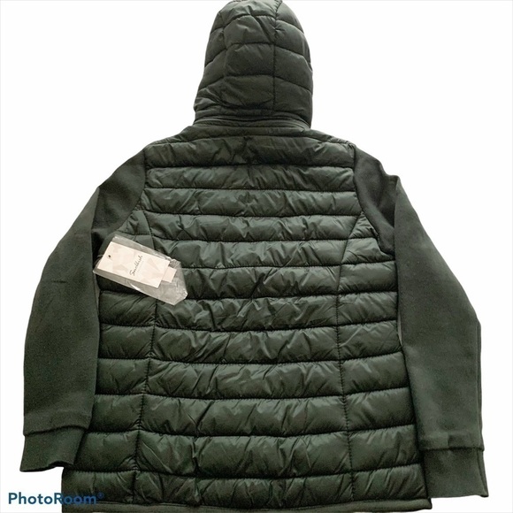 Ymi Snobbish Collection Green Puffer Jacket NWT - Picture 3 of 10
